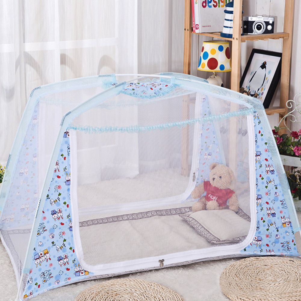 Folding Baby Net Easy Set Pop Up Foldable Indoor Outdoor Mesh Canopy Tent Mongolian yurt Mosquito Net