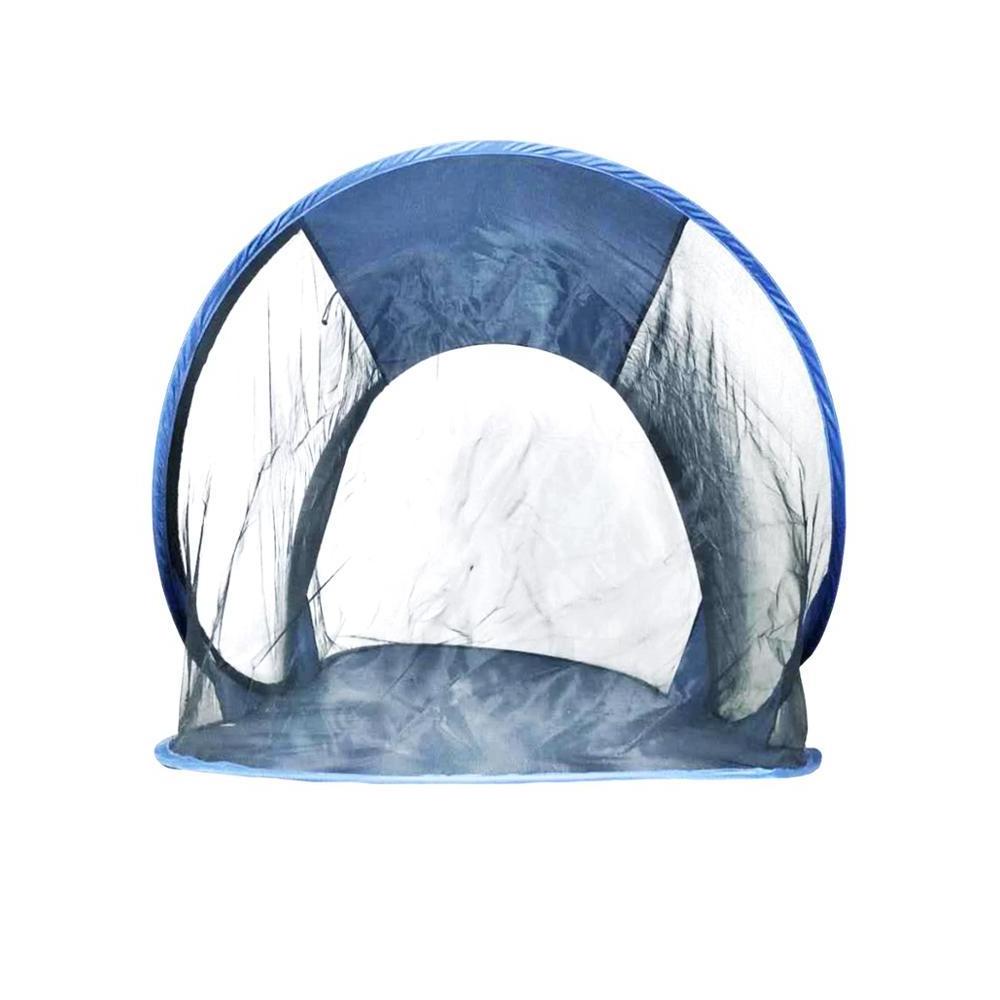 Single Blow Up Folding Picnic Shelter Family Camping Hiking Tactical Outdoor Pop Up Mesh Mosquito Net Tent