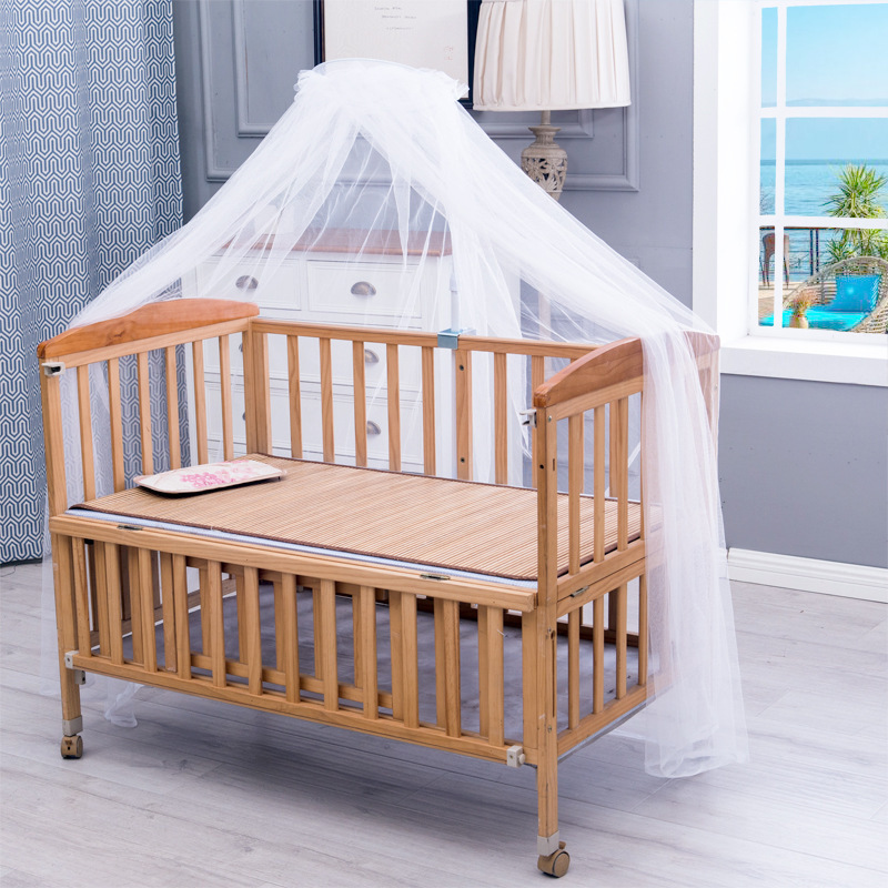 Wholesale Polyester Canopy Dome Hanging Baby Bassinet Baby Crib Bed Mosquito Net