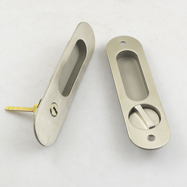 Stainless steel  304 door hardware  sliding closet door locks