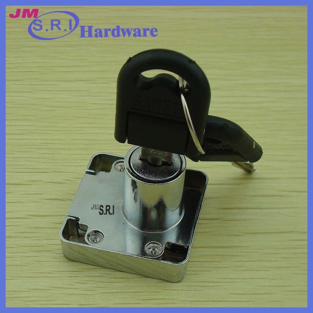 Good quality zinc alloy material metal file cabinet door lock , kitchen cabinet lock