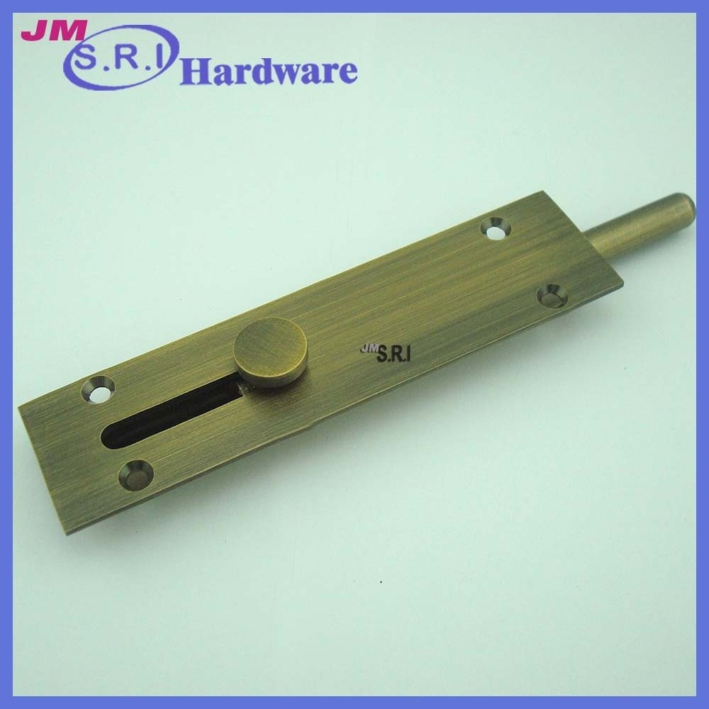 Top quality brass vertical lever action flush bolt for metal door