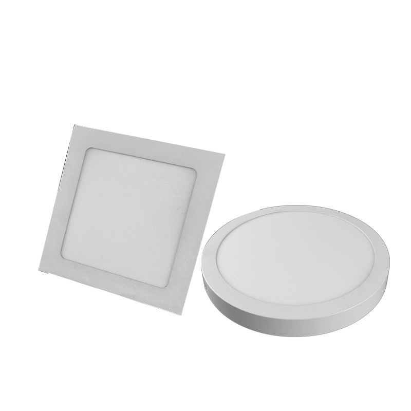 3w 6w 9w 18w Luminous White Acrylic Recessed Round Led Panel Light Manufactures Surface mounted Lighting Warm Office