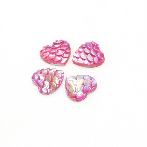 12mm heart shape resin stone glue on nail arts and nail flatback rhinestone glue on shoes as decoration hot selling