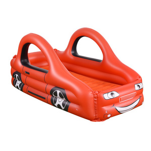 Inflatable Baby Car Bed Inflatable Children Bed Sofa Inflatable Kids Beds Custom EN71 Standard PVC Home Furniture Foldable