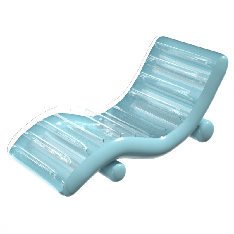 Custom Fashion Inflatable Float for Adult Fashion Pool Float Lounger for Beach White Tropical Pool Floats