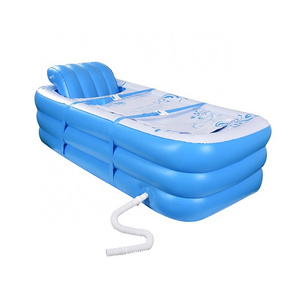 Sunshine portable inflatable bathtub adult folding bath tub spa sauna hot tub