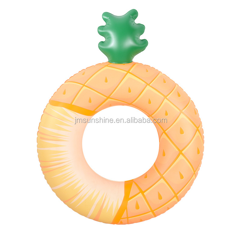 Sunshine ICTI Naughty Fruit watermelon kids pool floatie for Adult Inflatable Swim Ring Peach Pool Float