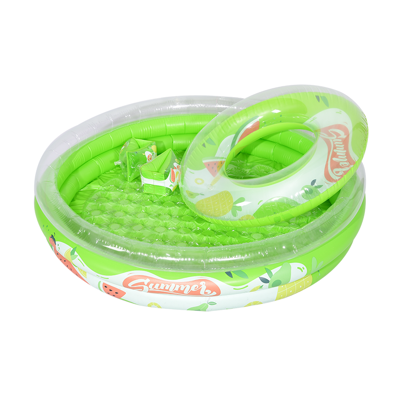 Hot 3 Ring piscina inflable 45