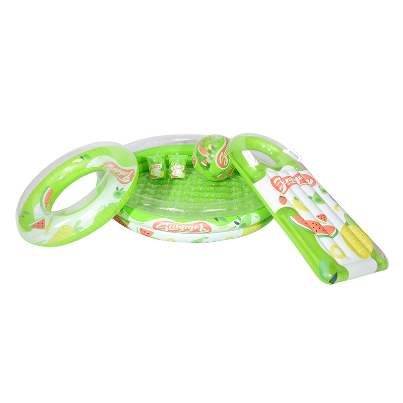 Hot 3 Ring piscina inflable 45