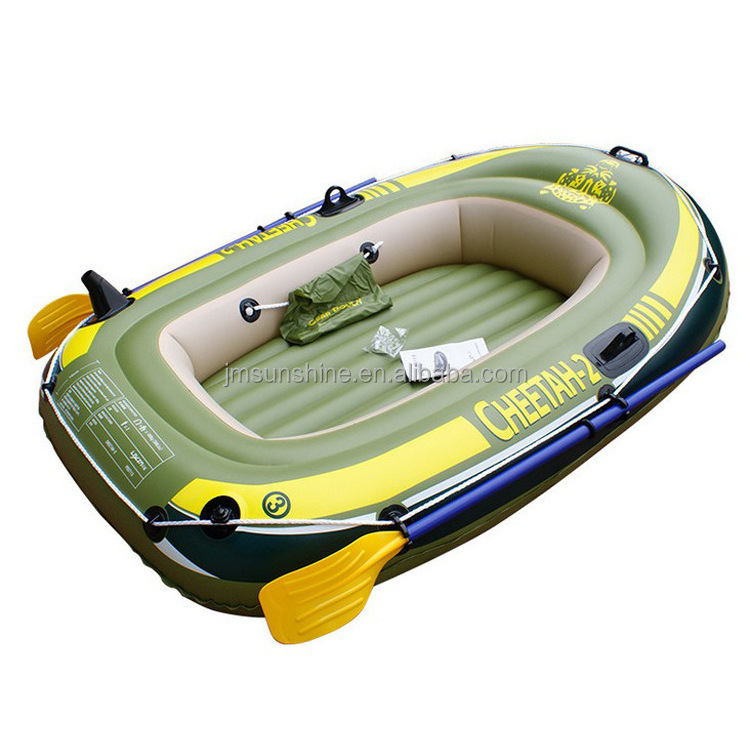 Sunshine 2 & 4-Person PVC Inflatable Fishing Boat Set with Oars Water Sport Rescue Boat for Sale Buy Direct from Manufacturer