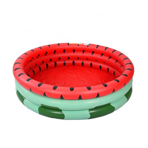 Hot 3 Ring piscina inflable 45" watermelon baby pool for backyard outdoor inflatable pool for kids child swimming pool