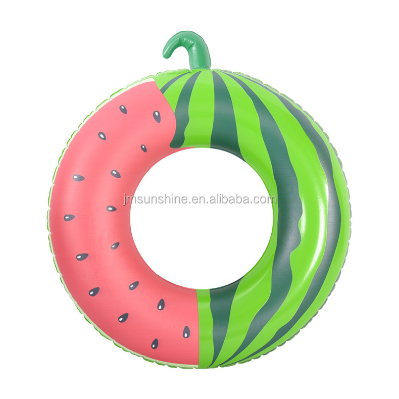 Sunshine ICTI Naughty Fruit watermelon kids pool floatie for Adult Inflatable Swim Ring Peach Pool Float