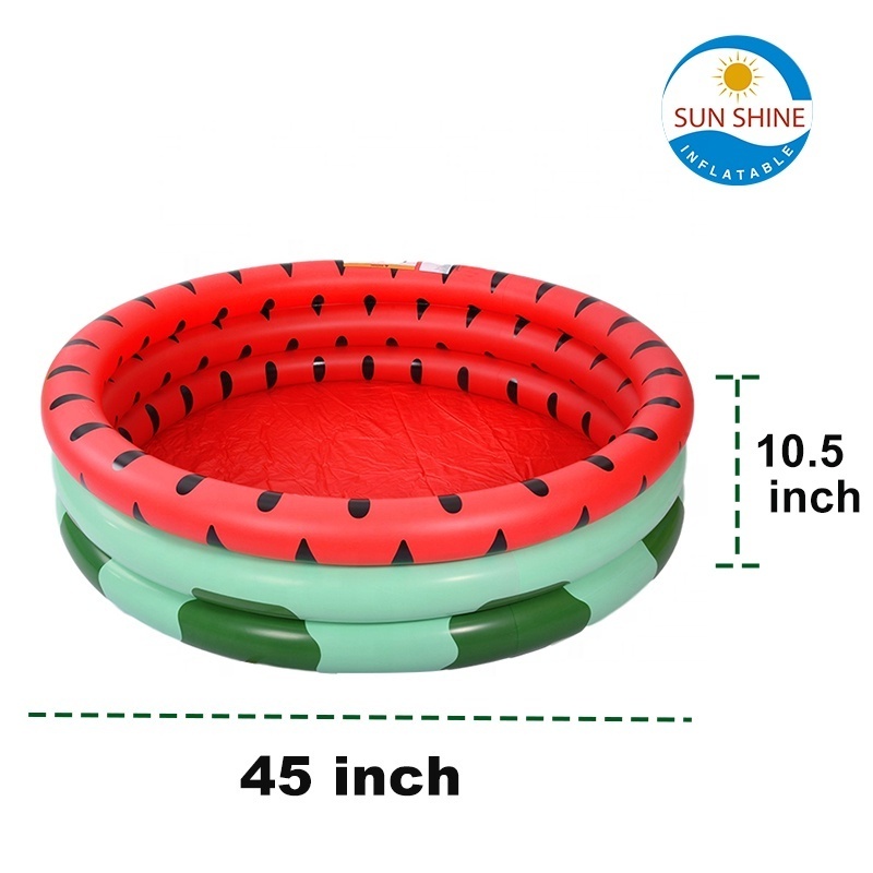 Hot 3 Ring piscina inflable 45