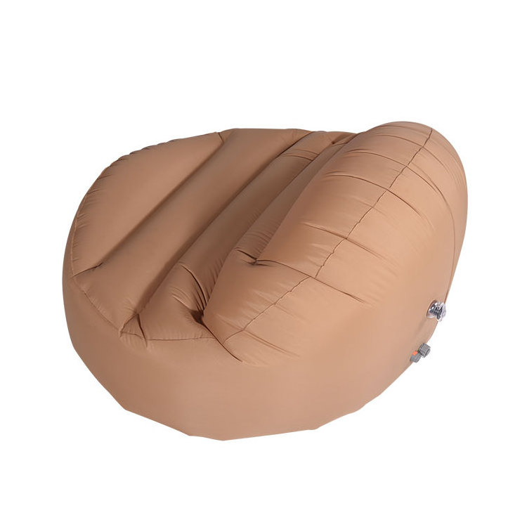 Wholesale Inflatable Large Big Bean Bag Living Room Sofas with built-in pump for Adults Round Single Lounge Sofa