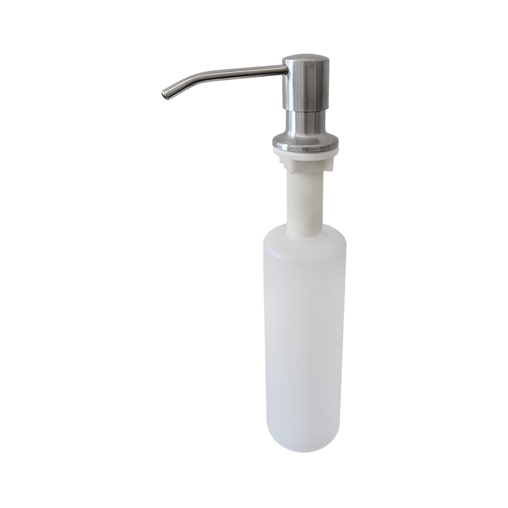 Competitive Price 350ml Liquid Hand Press Soap Pump Dispenser Stainless Steel Kitchen Soap Dispenser For Sink