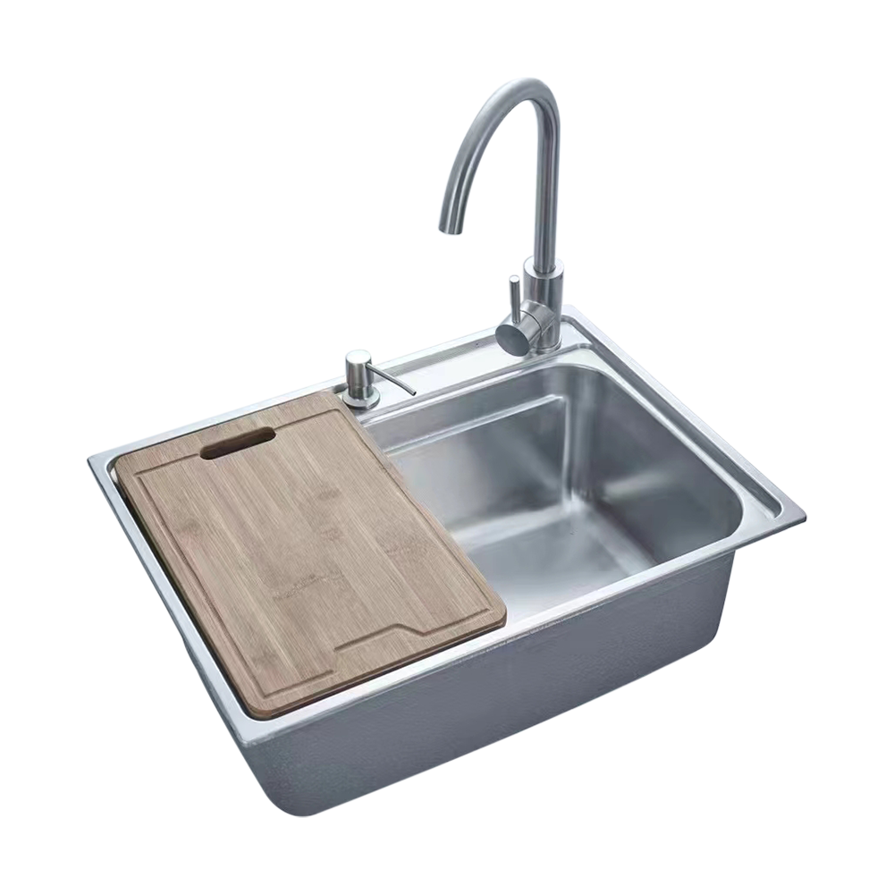 Top Selling Single Bowl Kitchen Sinks Stainless Steel Brass Hidden Sinks For Kitchen Restaurant