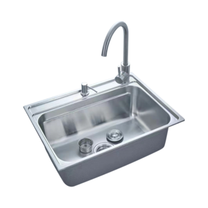 Top Selling Single Bowl Kitchen Sinks Stainless Steel Brass Hidden Sinks For Kitchen Restaurant