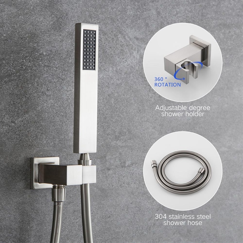 Hot Selling Stainless Steel Thermostatic Mixer Standing Shower Set Thermostati Bath Shower Mixer