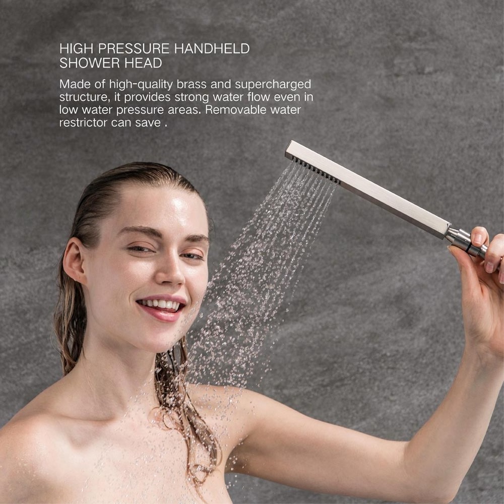 Hot Selling Stainless Steel Thermostatic Mixer Standing Shower Set Thermostati Bath Shower Mixer