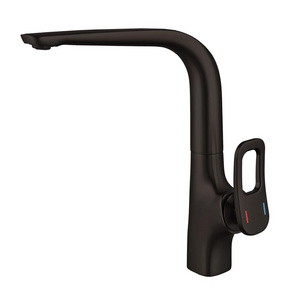 Best Selling Signal Handle Restaurant Flexible Sink Kitchen Faucet Matte Black Bathroom And Kitchen Faucets