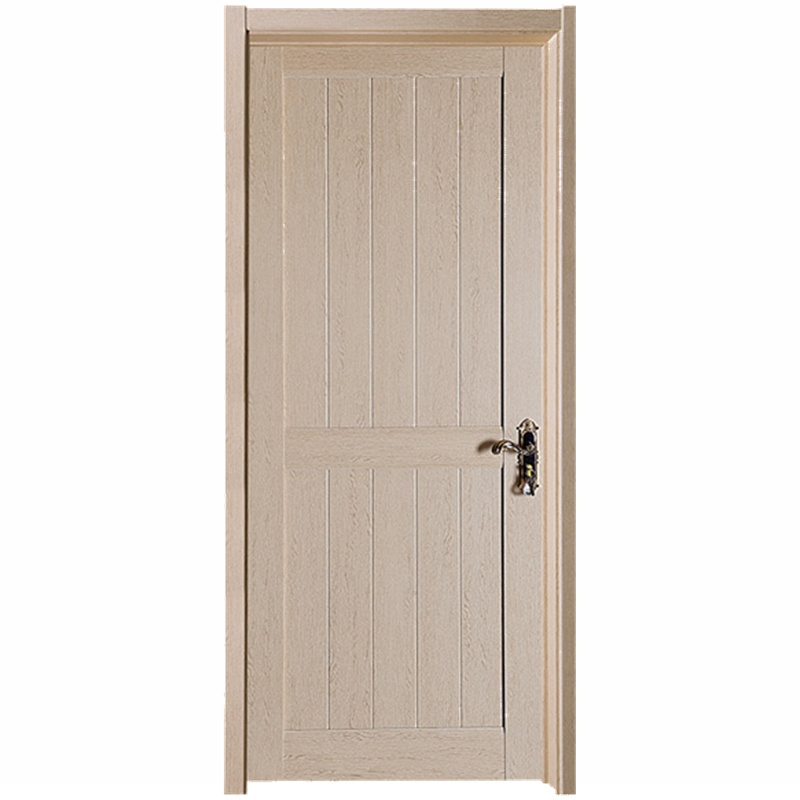 Eco-friendly school classroom door with window glass insert study room entrance wooden doors