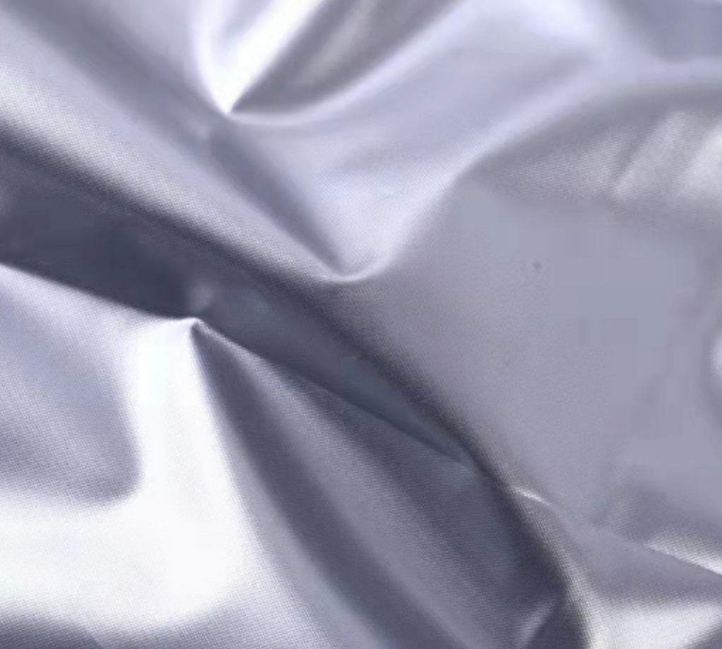 190t taffeta fabric Silver Coated Taffeta for Car Cover Umbrella Rain Coat