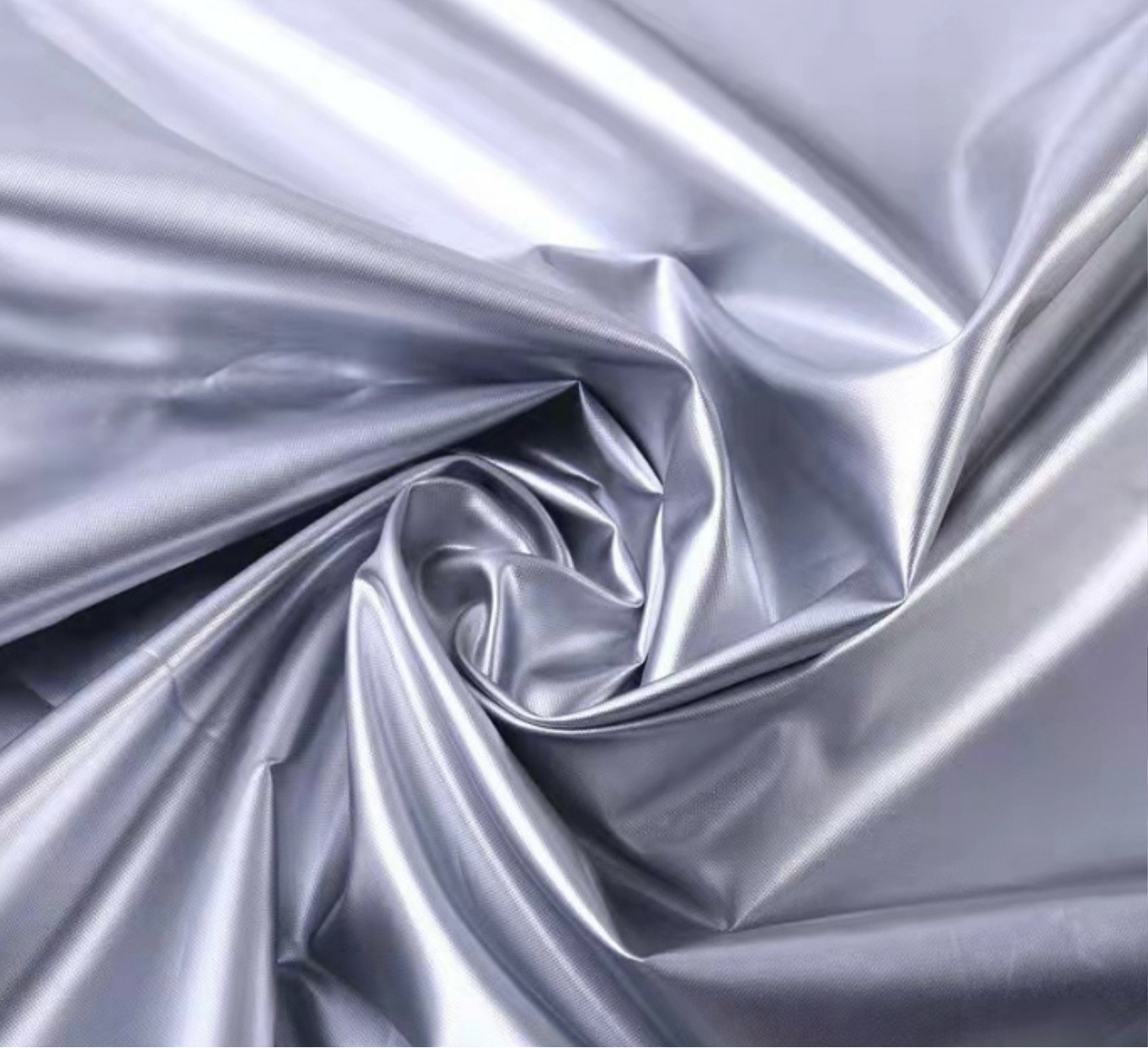 190t taffeta fabric Silver Coated Taffeta for Car Cover Umbrella Rain Coat