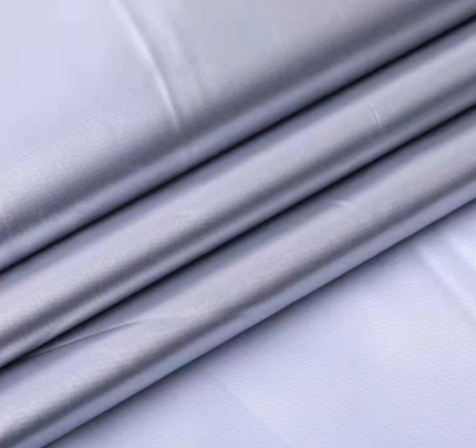 190t taffeta fabric Silver Coated Taffeta for Car Cover Umbrella Rain Coat