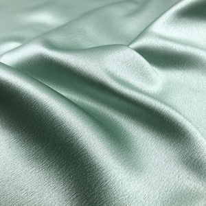 Wholesale Satin Silk Fabric for Wedding Dress 100% Polyester High Density Duchess Satin Fabric