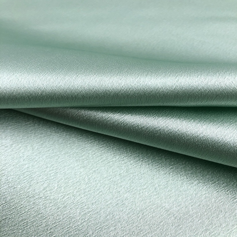 Wholesale Satin Silk Fabric for Wedding Dress 100% Polyester High Density Duchess Satin Fabric