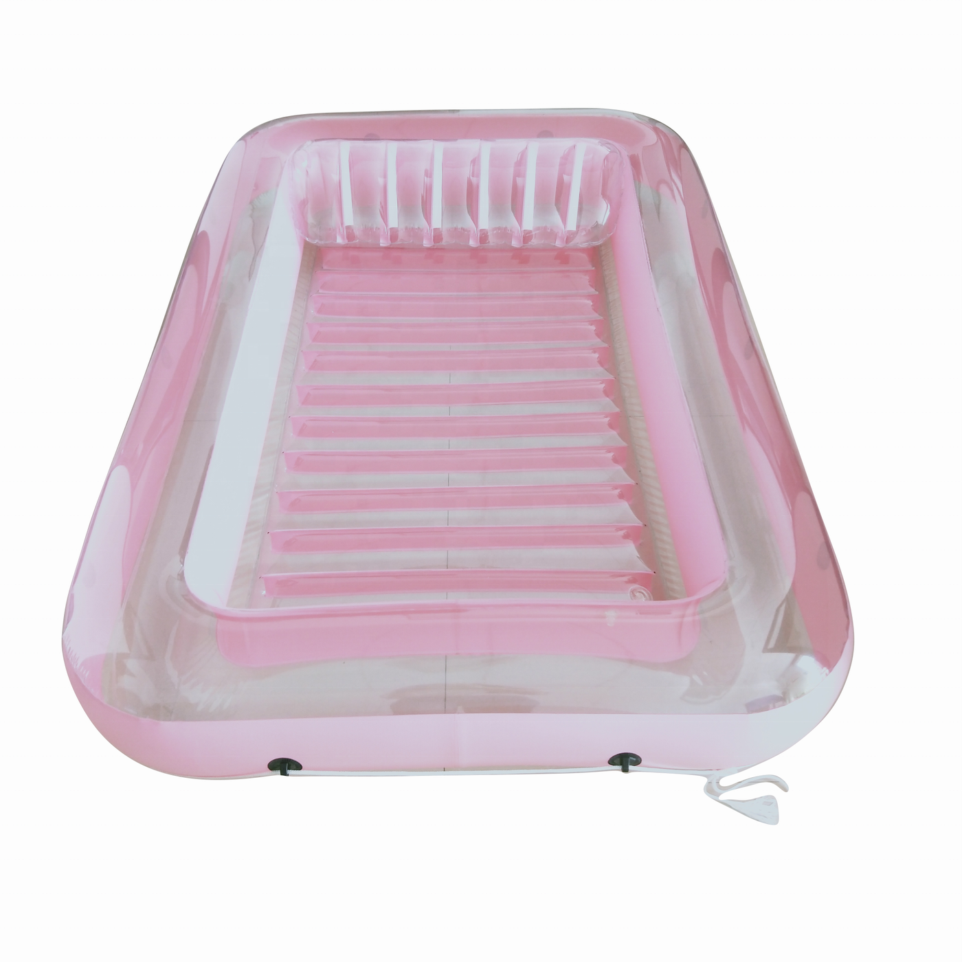 2024 PVC inflatable tanning pool suntan tub durable plastic inflatable water swimming bed pool float