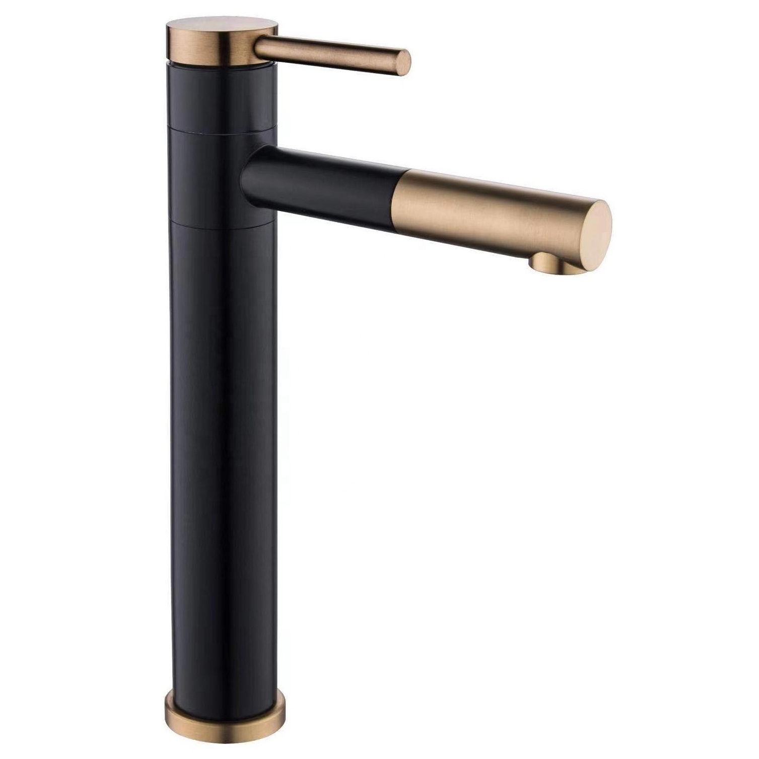 gold bathroom Swivel basin faucet well designed black brushed faucet basin waterfall faucet bathroom