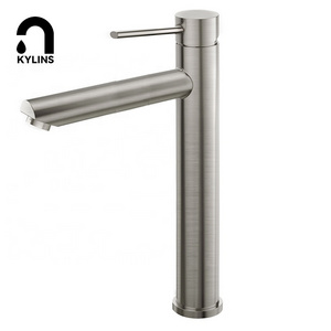 Hot Sale Deck Mounted Wash Basin Taps Adjustable Temperature Basin Faucets With Hot Cold Water Control