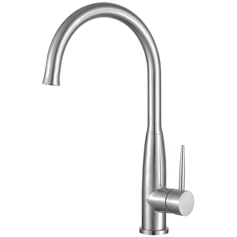 Modern Hotel Kitchen Tap Hot And Cold  Deck Mounted New Design SUS 304 Kitchen Faucet Aerator 360 Degree Tap Kitchen