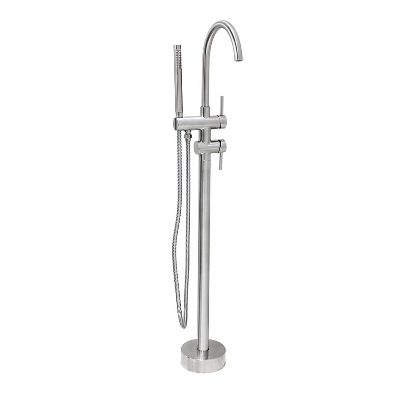 Watermark Australia Free Standing Floor Mounted Bathtub Faucet for bathroom Stainless Steel 304 Bathtub Shower Sets