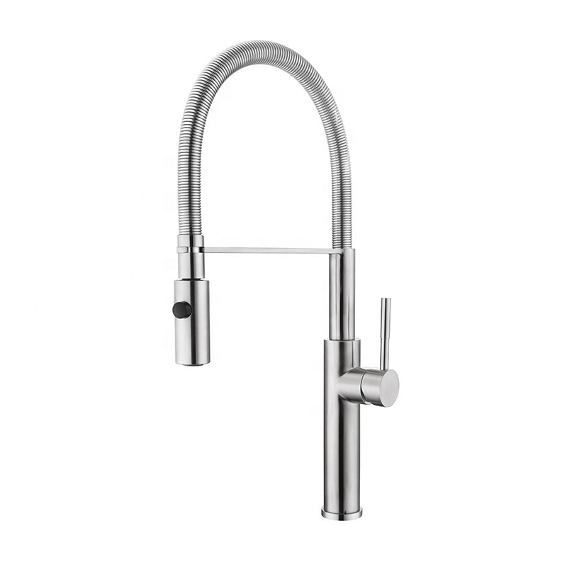 Universal Rotatable Tap Extender Swivel Extension Spring Pull Out Kitchen Faucets With Pull Down Sprayer