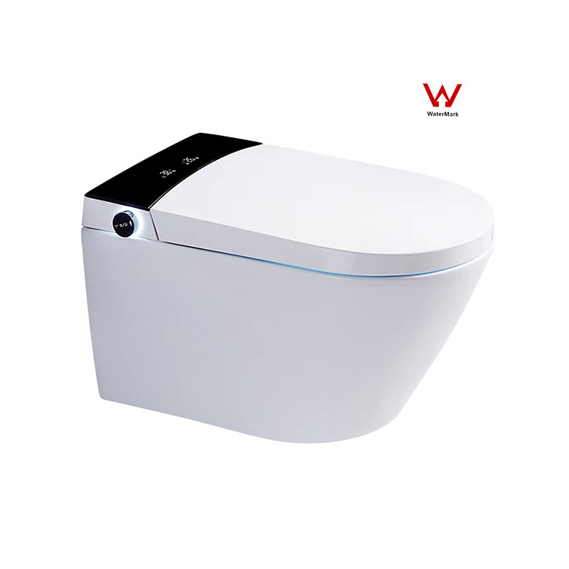 WaterMark Australia Bathroom Electric Toilet Wall Hung Wireless Automatic Toilets Ceramic Smart Toilet For Project