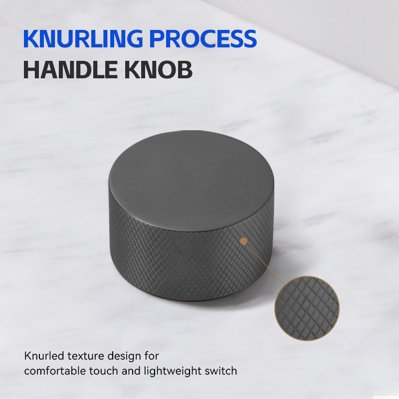 Knurling Process Handle Knob Watermark Wash Hand Basin Tap Modern Luxury Water Faucet For Hotel Bathroom