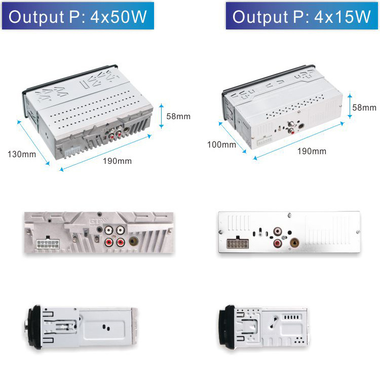 car MP3 machine car audio with FM /USB/SD / remote