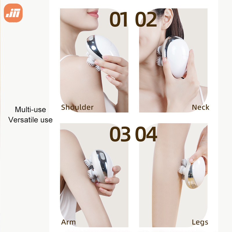 Mini Pressure Stress Relief Massage Body Shower Waterproof Tool Handheld Octopus Claw Relax Machine Scalp Electric Head Massager