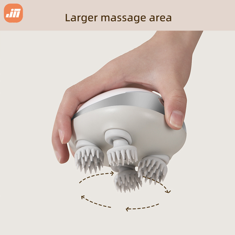 Mini Pressure Stress Relief Massage Body Shower Waterproof Tool Handheld Octopus Claw Relax Machine Scalp Electric Head Massager