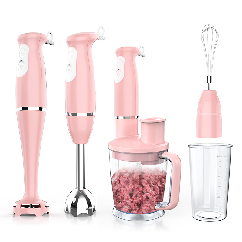 Hot Sale  Mini Hand Blender Set Electric Kitchen Appliance Baby Food Blender Hand Egg Mixer Commercial Immersion Hand Blender