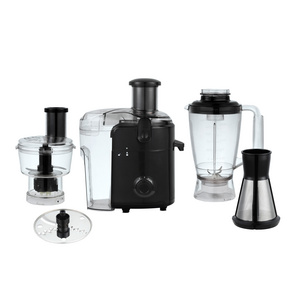 Durable Centrifugal Juicer Machine with Plastic Big Jar Small Grinder and Filter