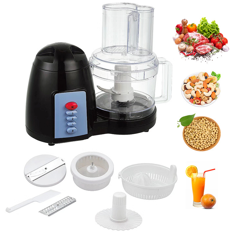 Industrial Food Processor Plastic Housing Veggie Machine Multi-Function Food Processor for Vegetables Meat Fruits Nuts Blender