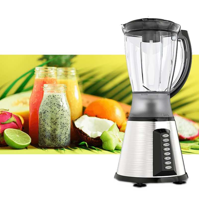 Adjustable Modes Smoothie Juice Maker Bean Grinder Licuadoras Food Processor Household Blender for Yam Pounder