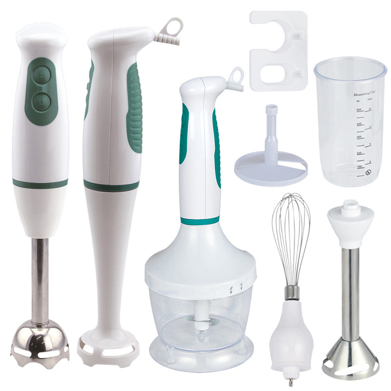 Hot Sale  Mini Hand Blender Set Electric Kitchen Appliance Baby Food Blender Hand Egg Mixer Commercial Immersion Hand Blender