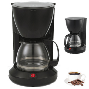 Good Quality Popular New Electric Drip Coffee Maker with 4-6 Cup Glass Jar Coffee Maker