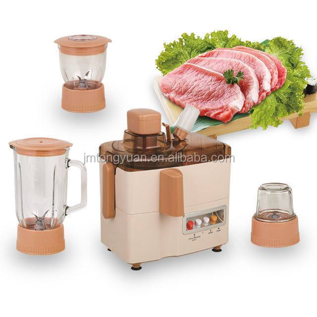 Best Selling multifunction juicer blender chopper grinder Blender Food Processor with glass jar TYF-176P 4 IN 1