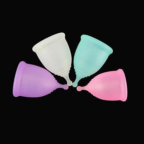 Grade Silicone Menstrual Cup Reusable Lady Cup More Convenience Than Tampon Pads Women Cup